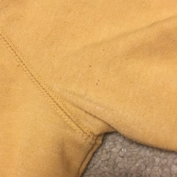 *SOLD* Mustard Yellow Sweatshirt - Picture 3 of 4